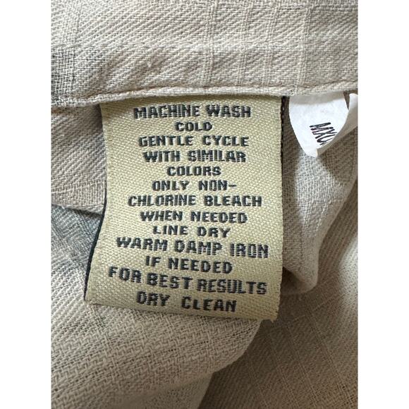 Cafe Havana Mens Size Large 100% Silk Hawaiian Shirt Swordfish Palm Trees Island - Picture 4 of 10